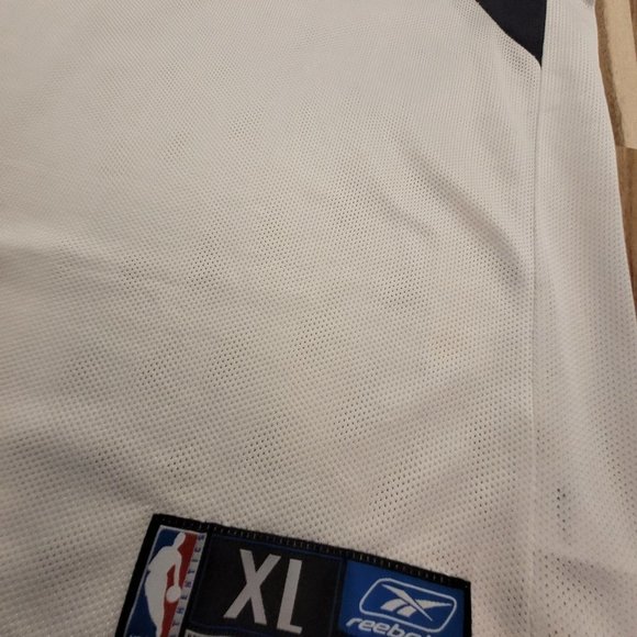 Dallas Mavericks - Michael Finley - Reebok  Replica - Home White Jersey (XL) - Picture 4 of 4